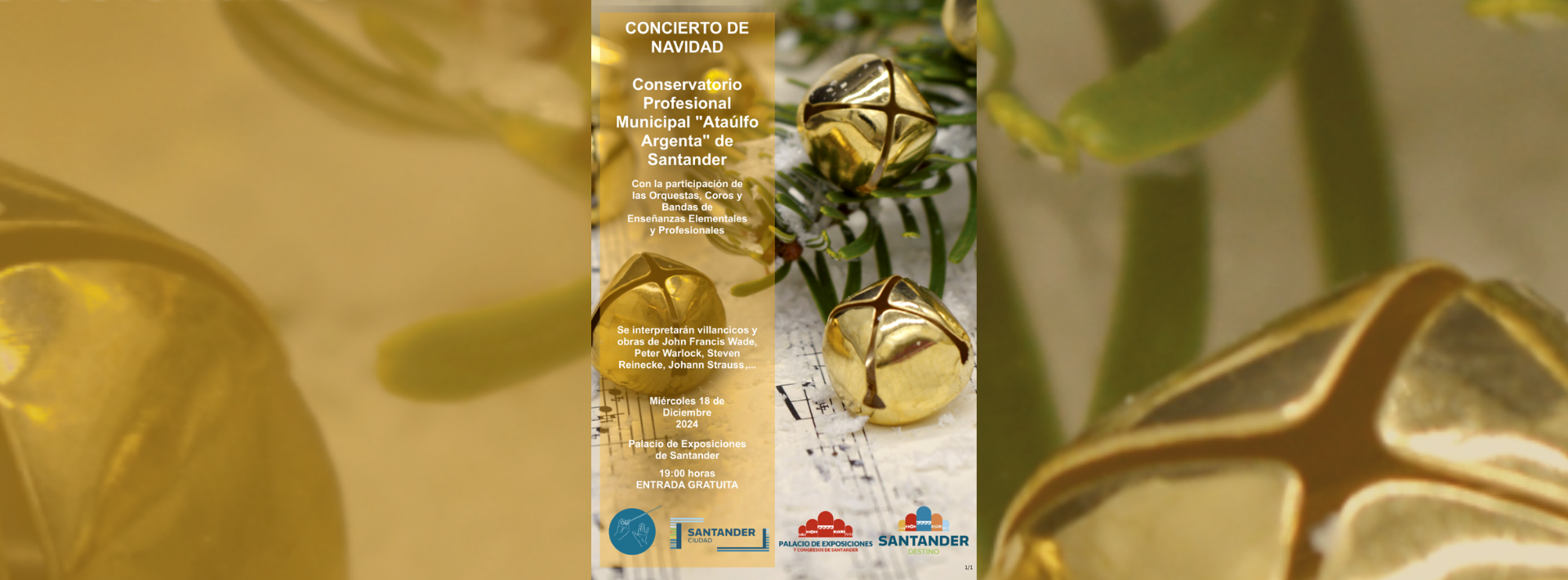 cartel concierto navidad 2024 
