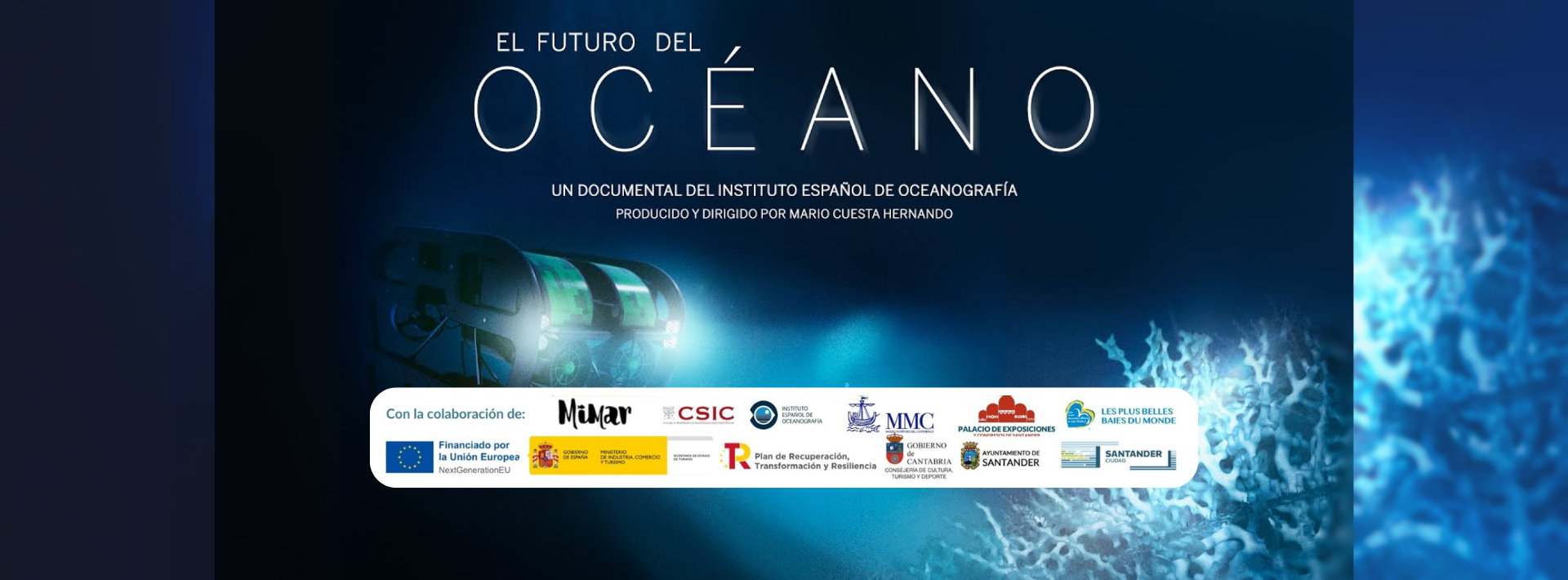 cartel documental el futuro del océano