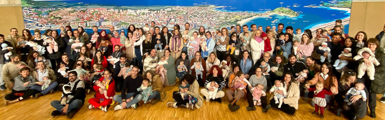 acto bienvenida bebés nacidos en 2023