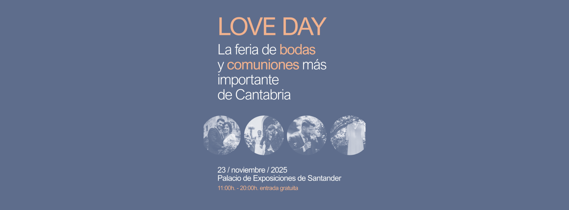 El Palacio de Exposiciones acoge el domingo 23 una nueva edición de la Feria de Bodas de Santander ‘Love Day’