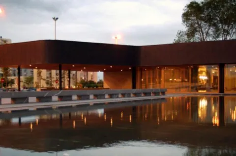 palacio exposiciones Santander atardecer des