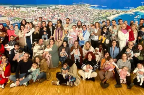 acto bienvenida bebés nacidos en 2023 des