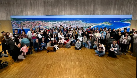 La alcaldesa pone en valor la importancia de las políticas de familia durante el acto de bienvenida a los bebés nacidos en 2025